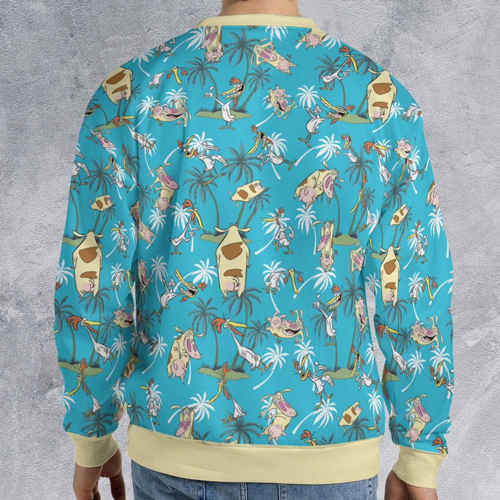 All-over Print Sweatshirt - B8T2DUGH -  - 2