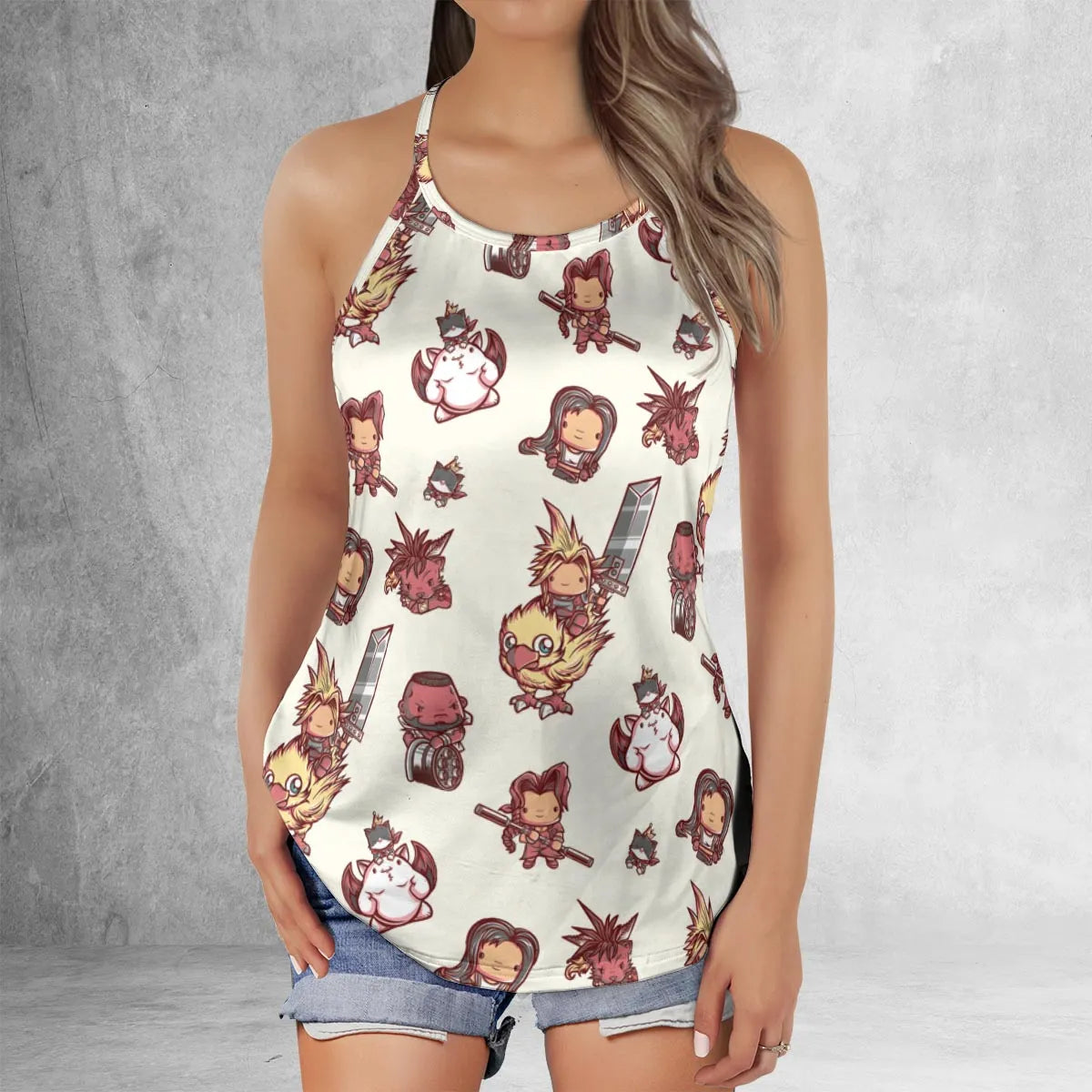 Criss Cross Tank Top - A7M6A3JA