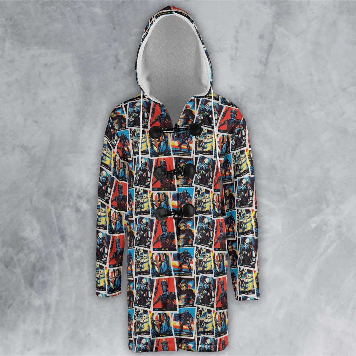 Hooded Cloak Coat - GWWLHLQB