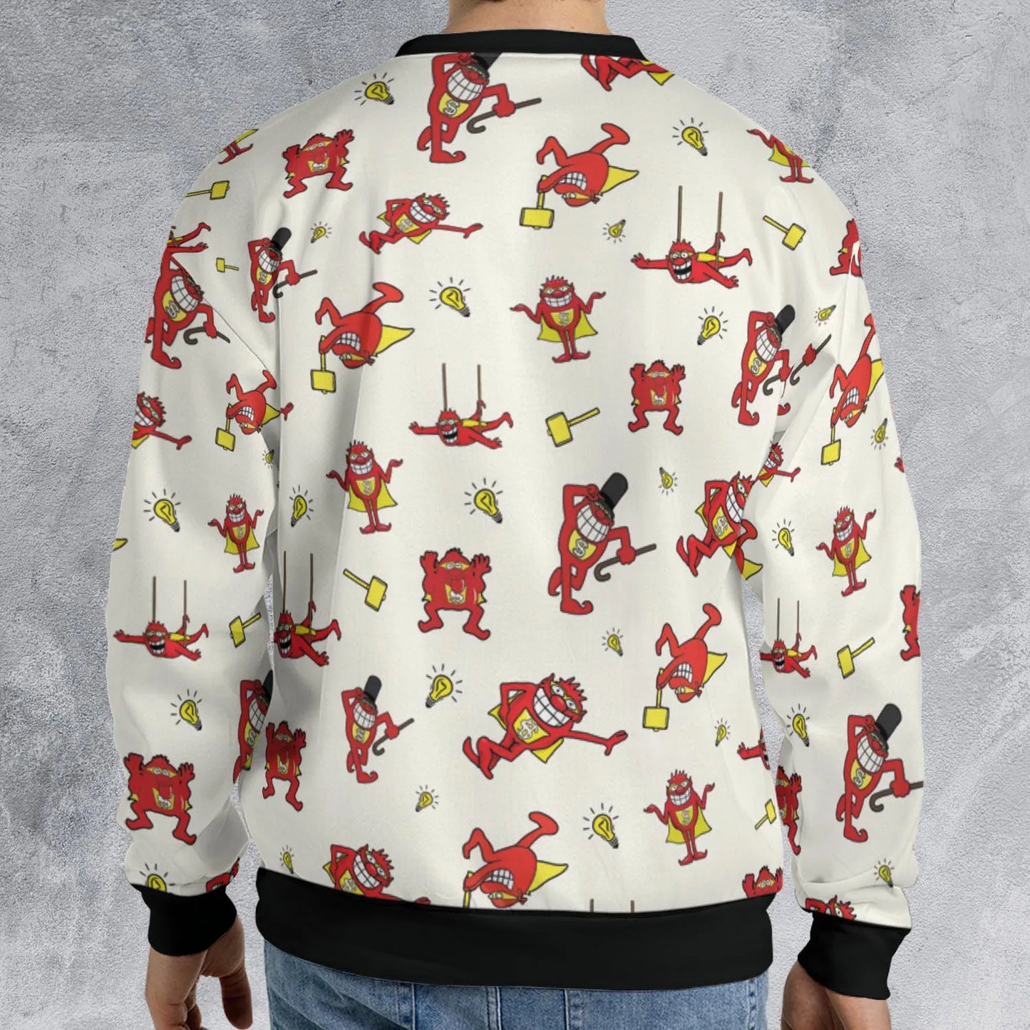 All-over Print Sweatshirt - WFYD4V1E