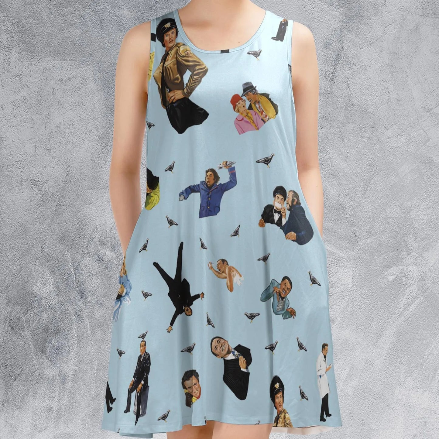 Sleeveless Dress - WSJA43NT