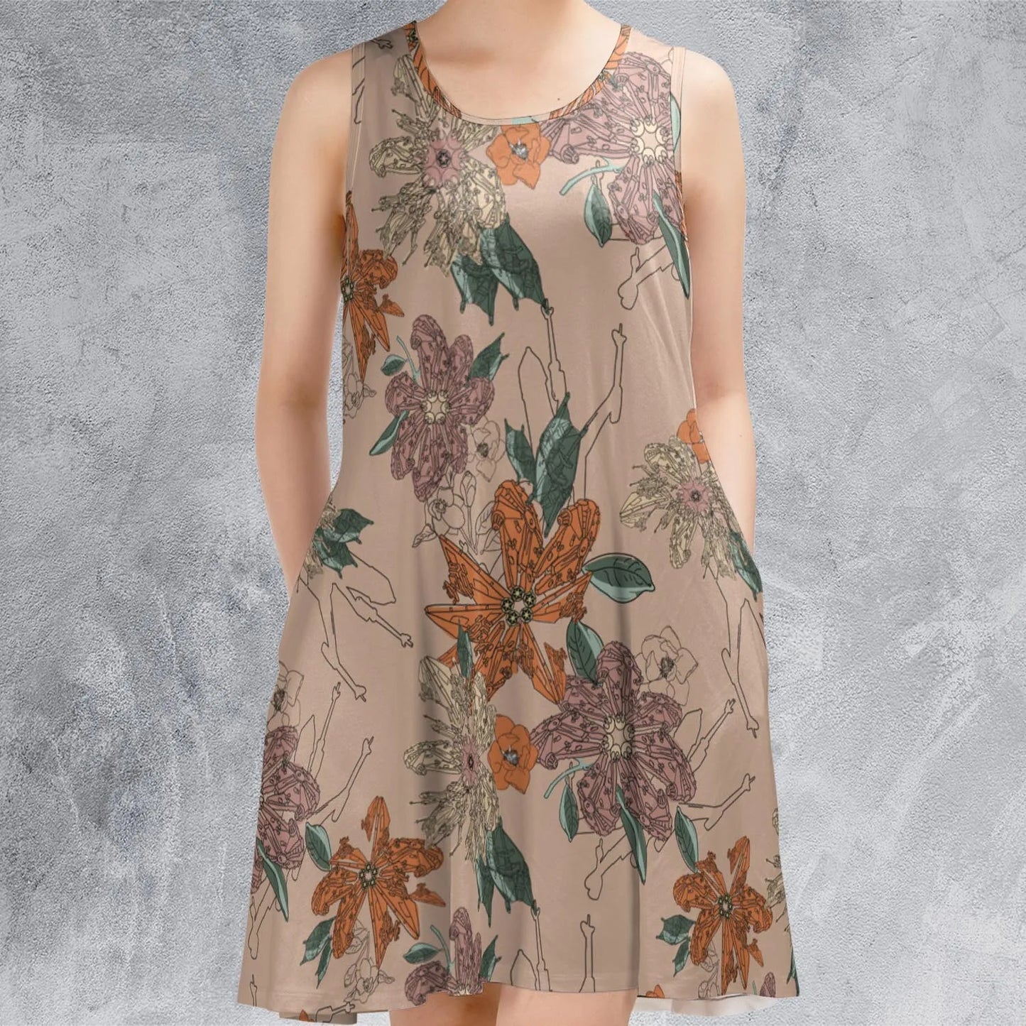 Sleeveless Dress - SGSC3TCD