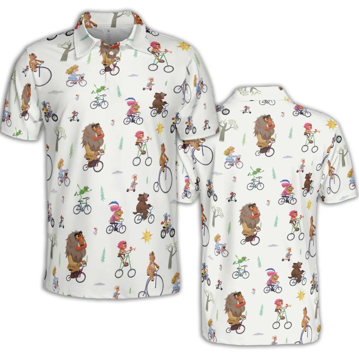AOP Men/Women Polo Shirt - UD6K5SXF