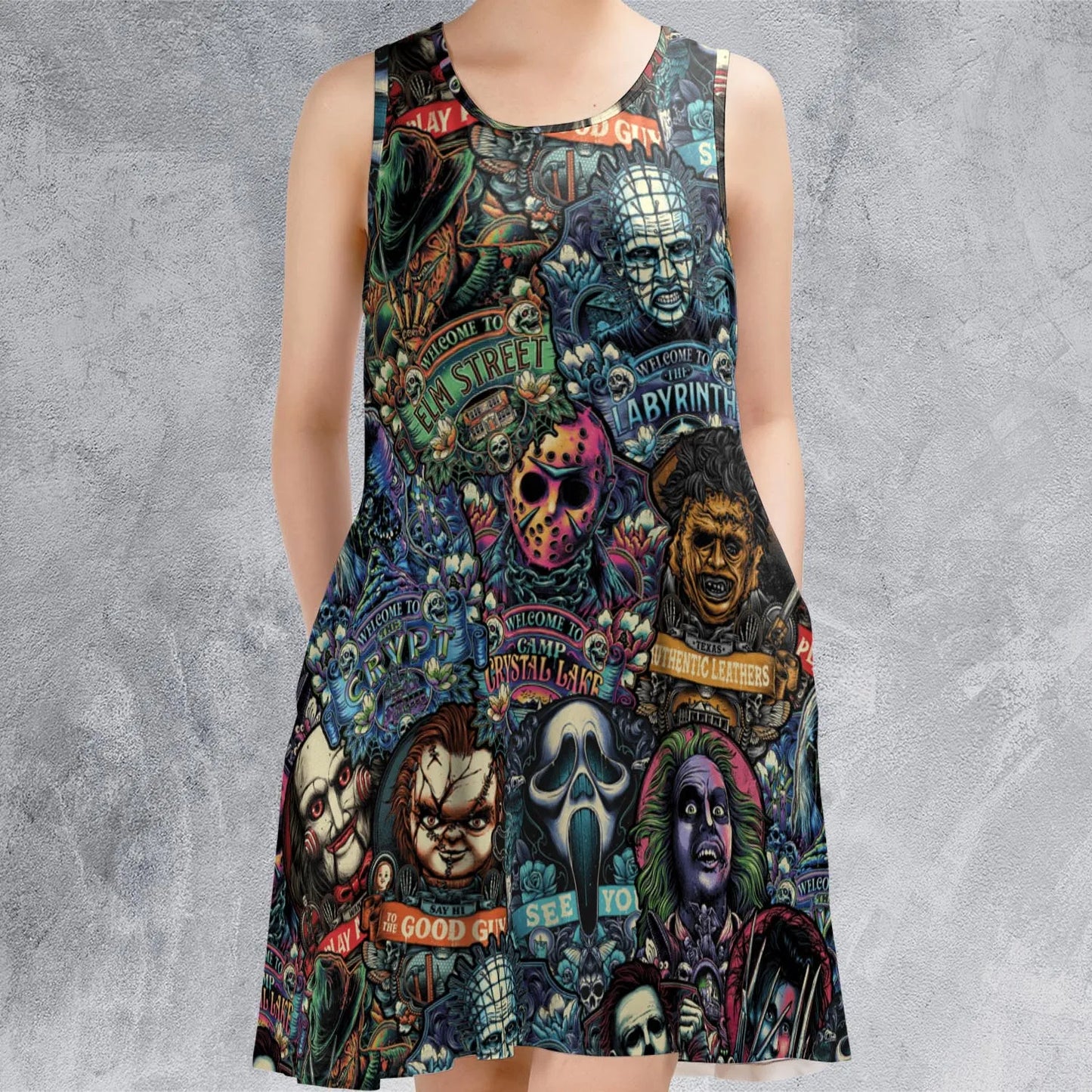 Sleeveless Dress - XN9LVTLC