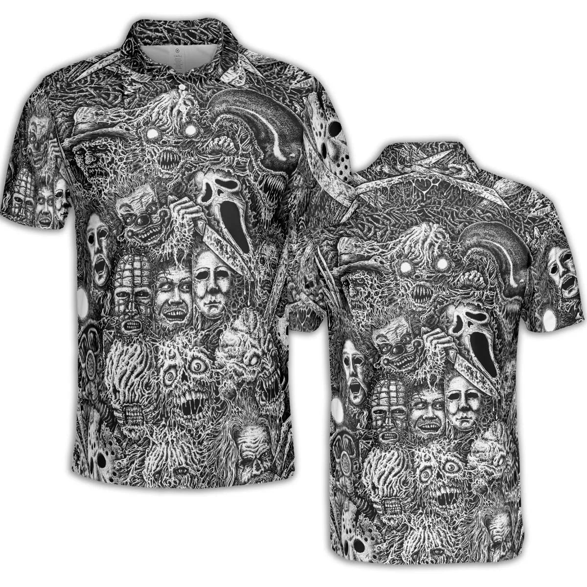 AOP Men/Women Polo Shirt - 4PKKJLKG
