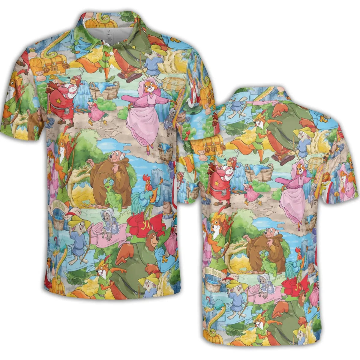 AOP Men/Women Polo Shirt - PJAJ1SFK