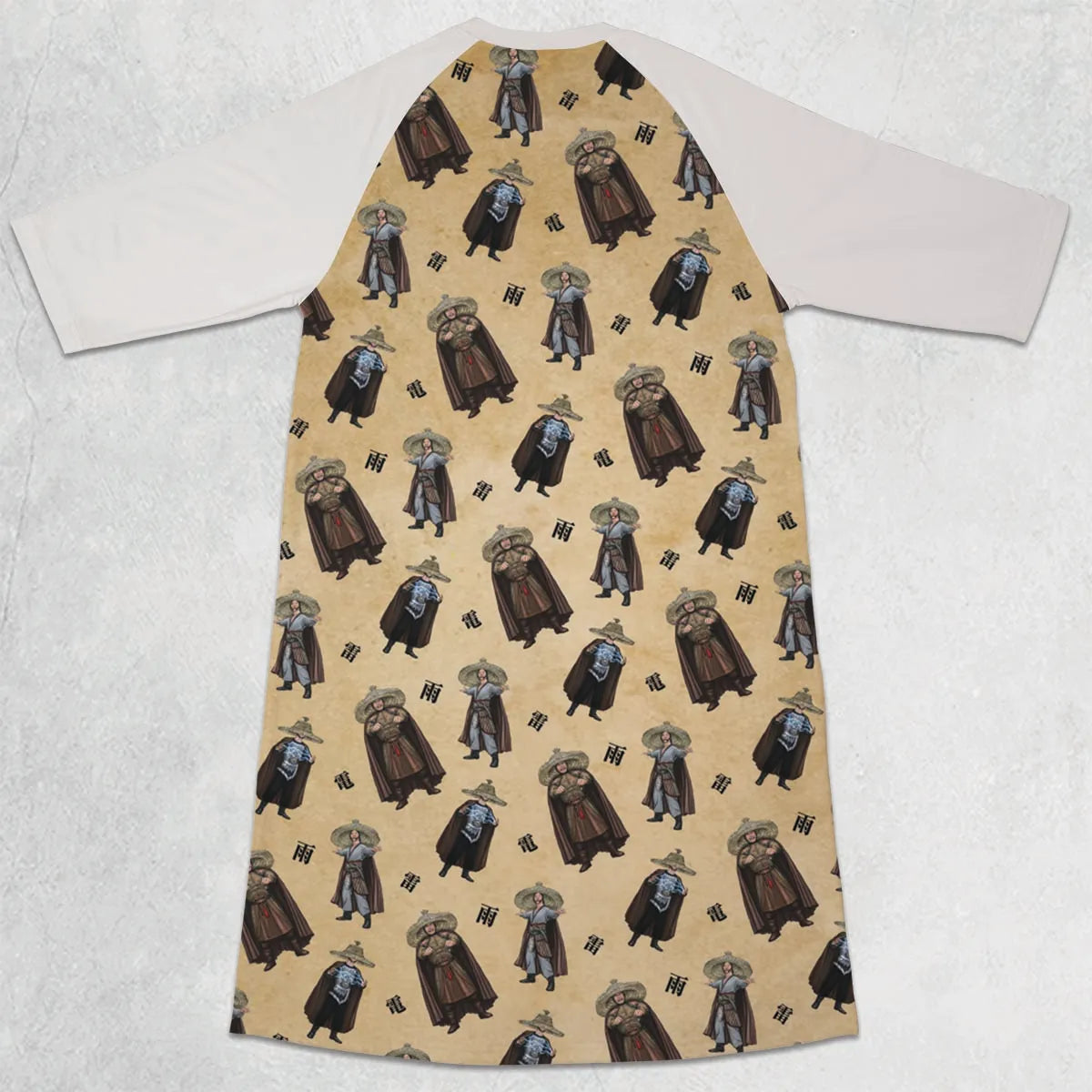 3/4 Sleeve Raglan Dress - PYWZ2HVT