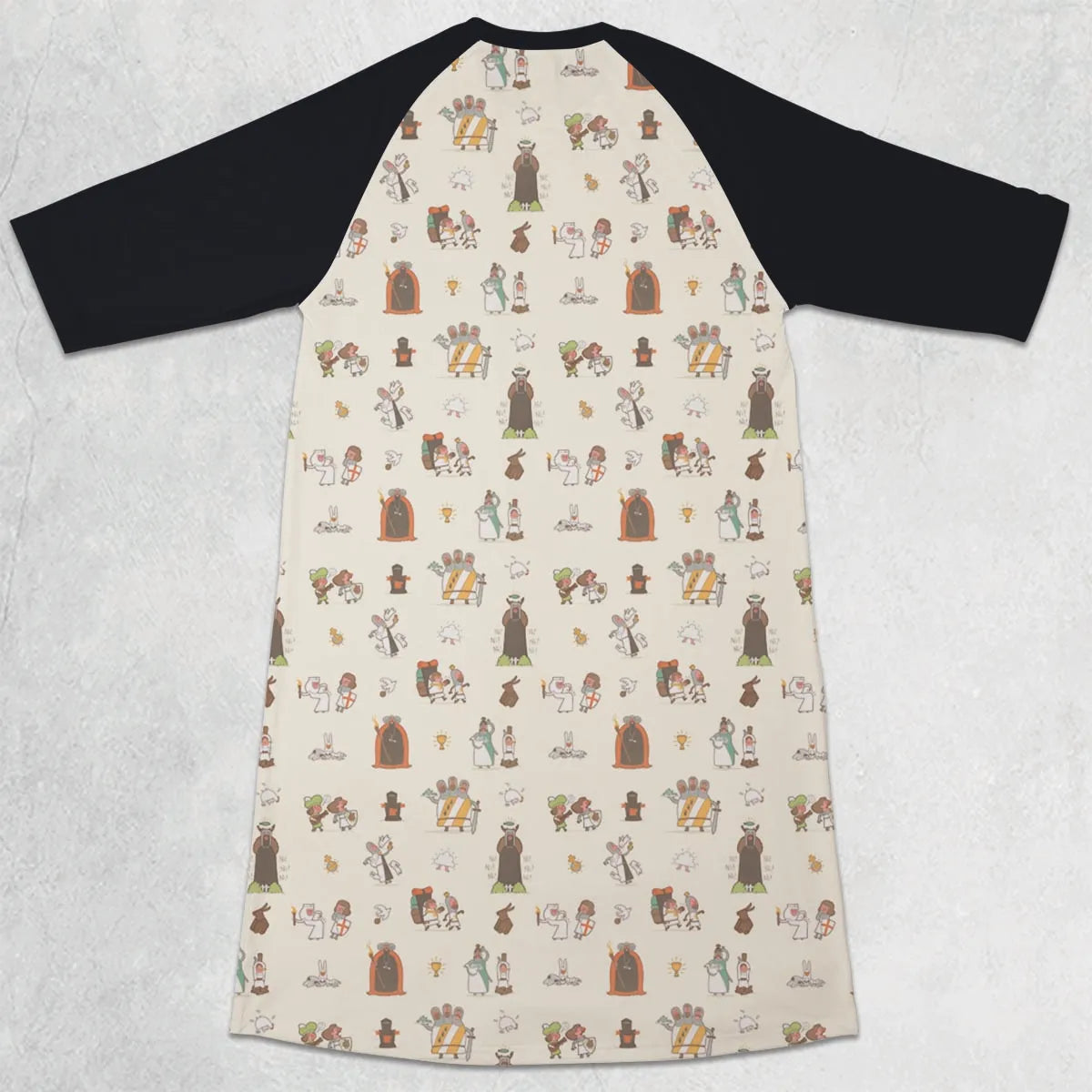 3/4 Sleeve Raglan Dress - XR92GDP7