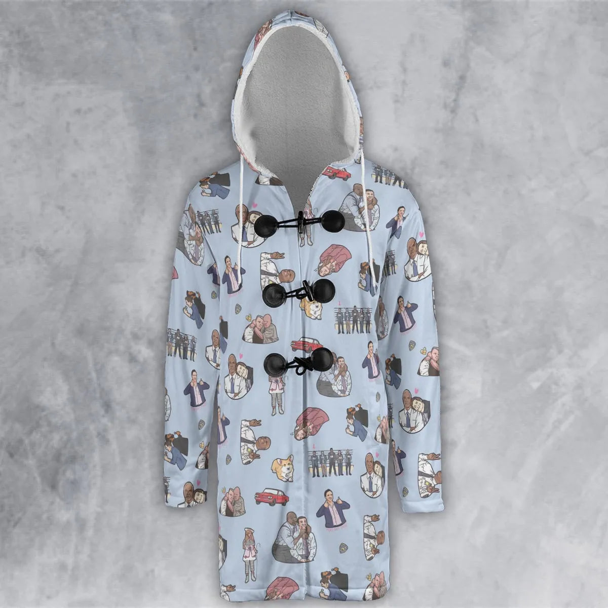 Hooded Cloak Coat - CQB62PBU