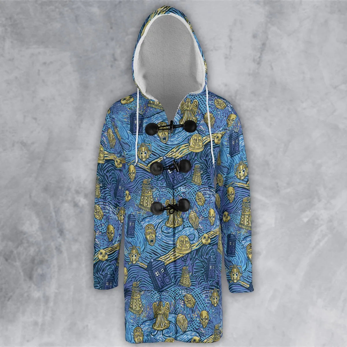Hooded Cloak Coat - 8X671CVH