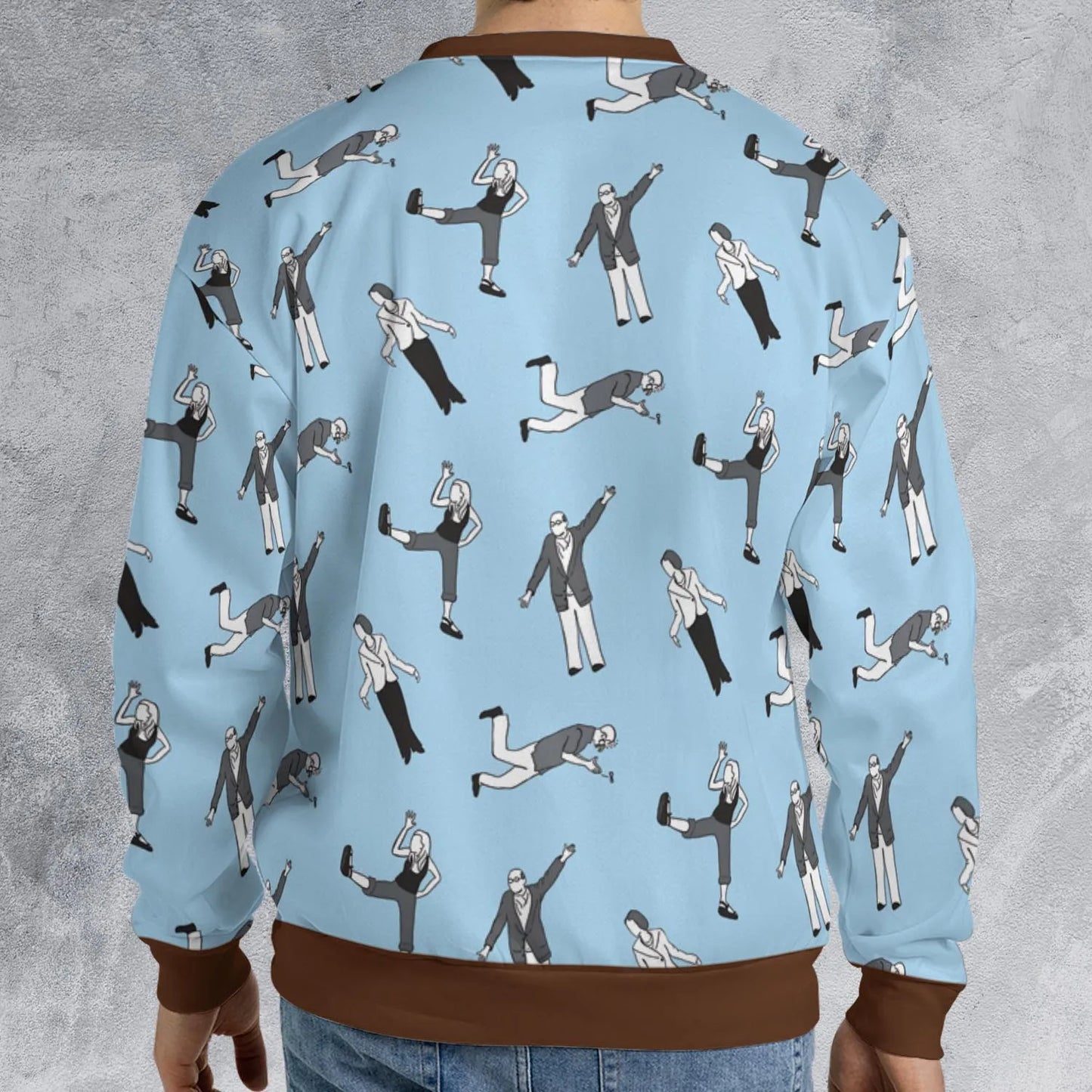 All-over Print Sweatshirt - 43P6L2K8