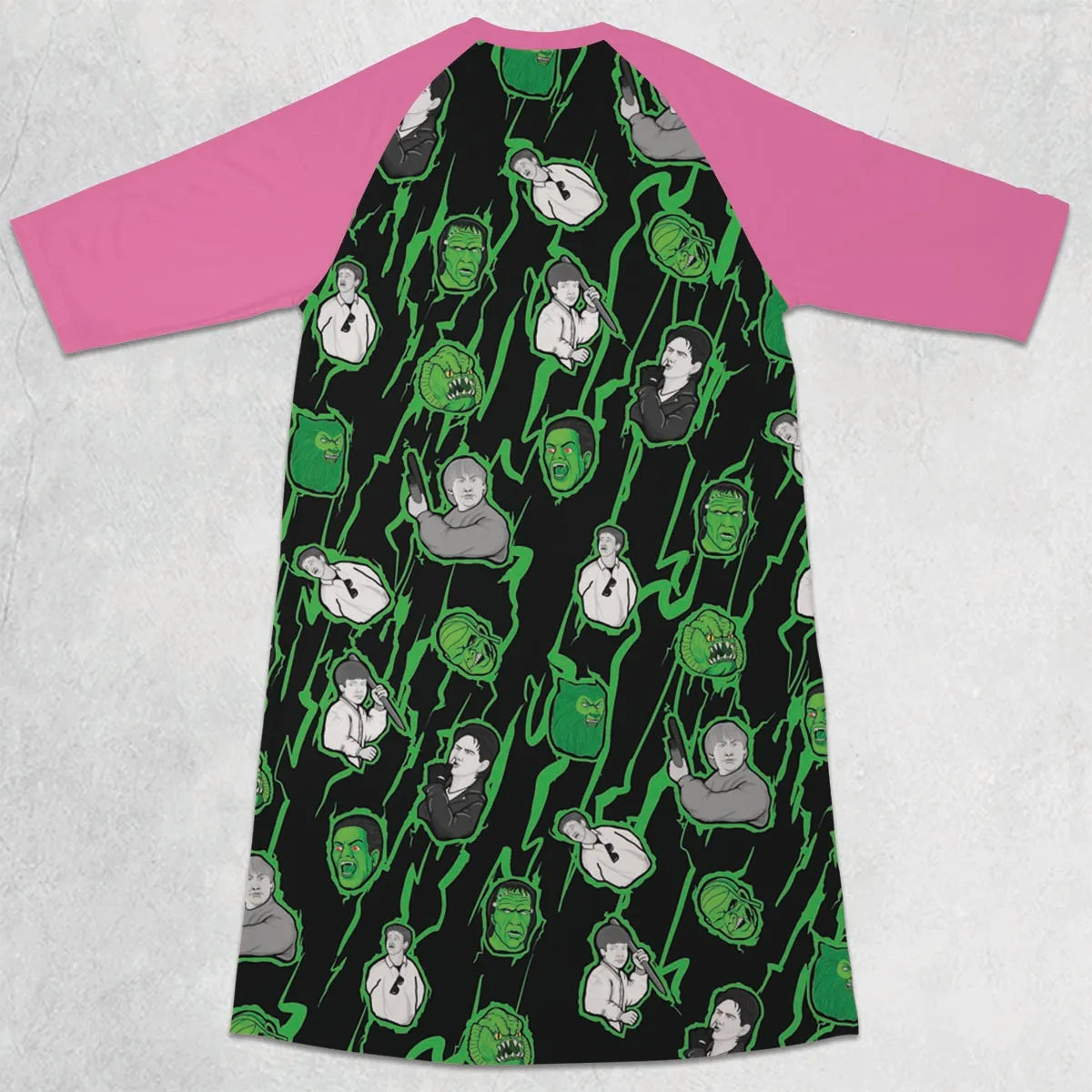 3/4 Sleeve Raglan Dress - EXY251UE