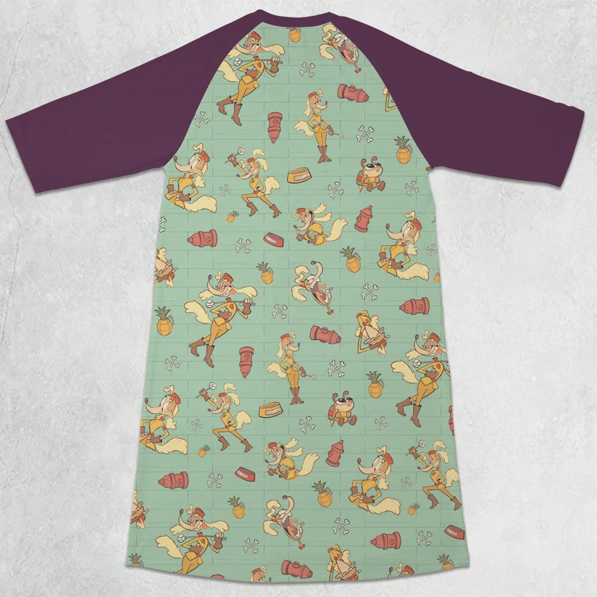 3/4 Sleeve Raglan Dress - 6KAV6J4W