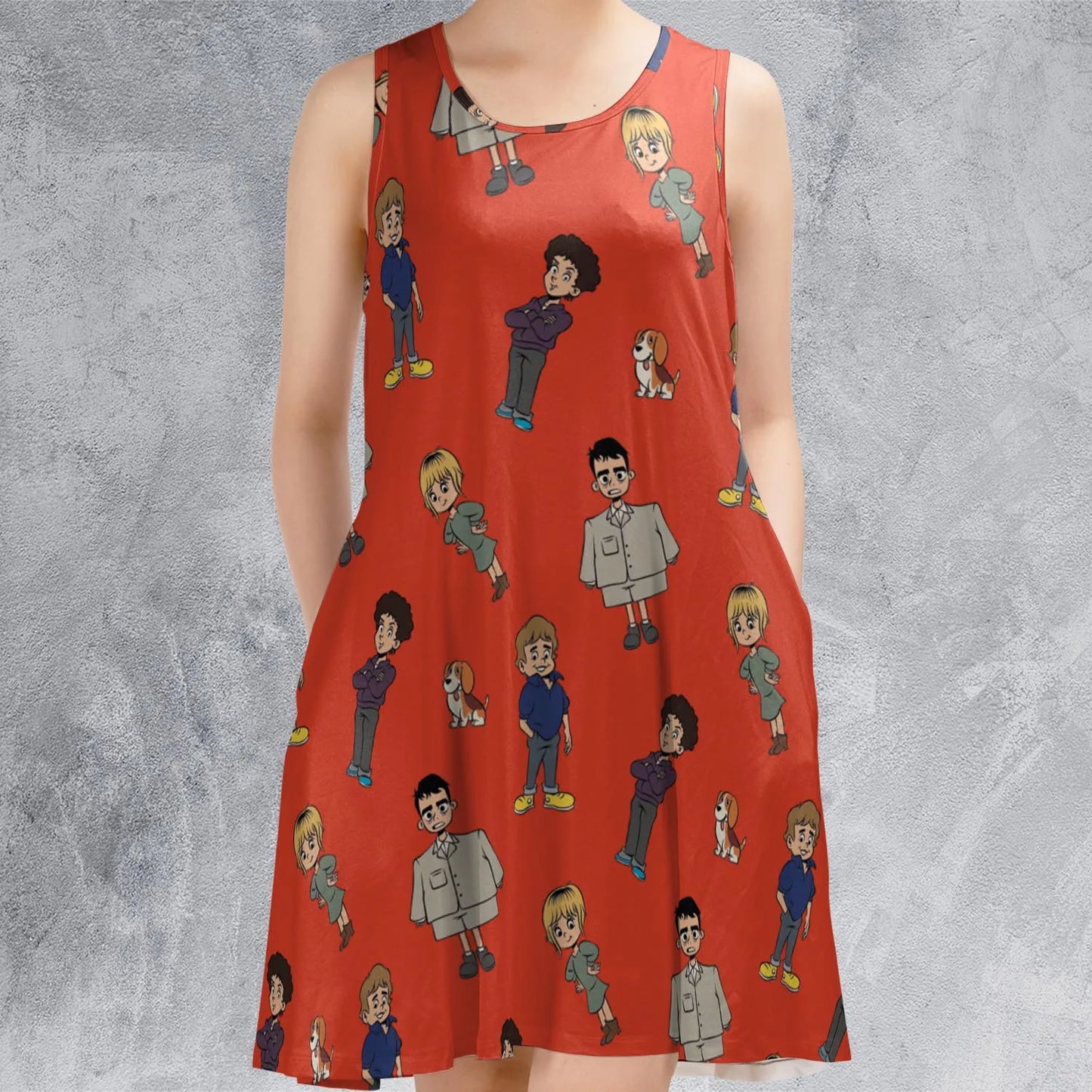 Sleeveless Dress - L2E88DUD