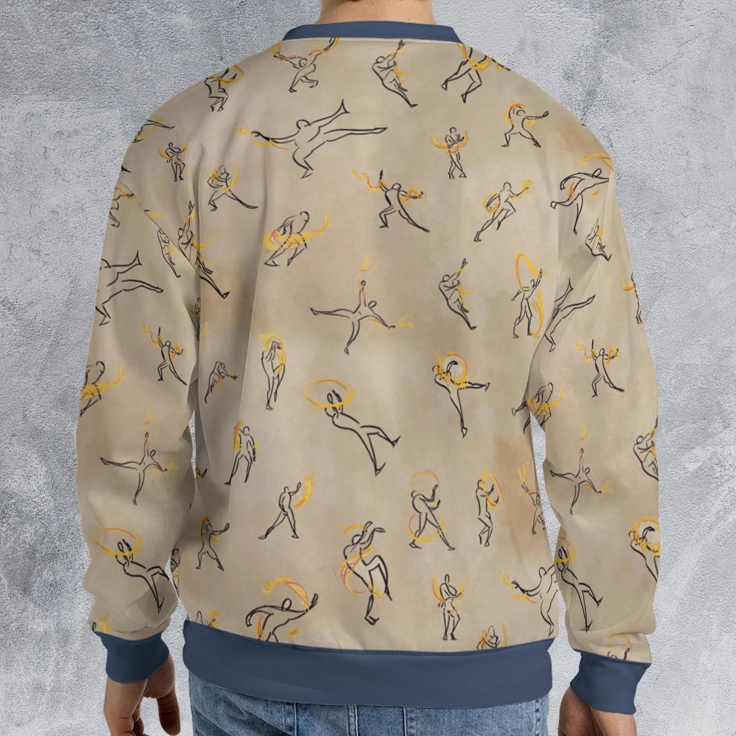 All-over Print Sweatshirt - PTDATUAB