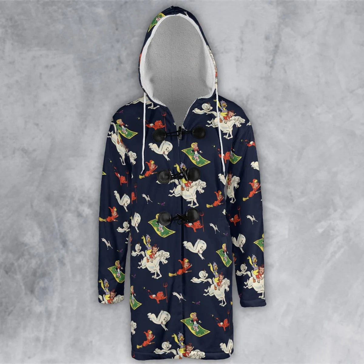 Hooded Cloak Coat - HB1TAZMH