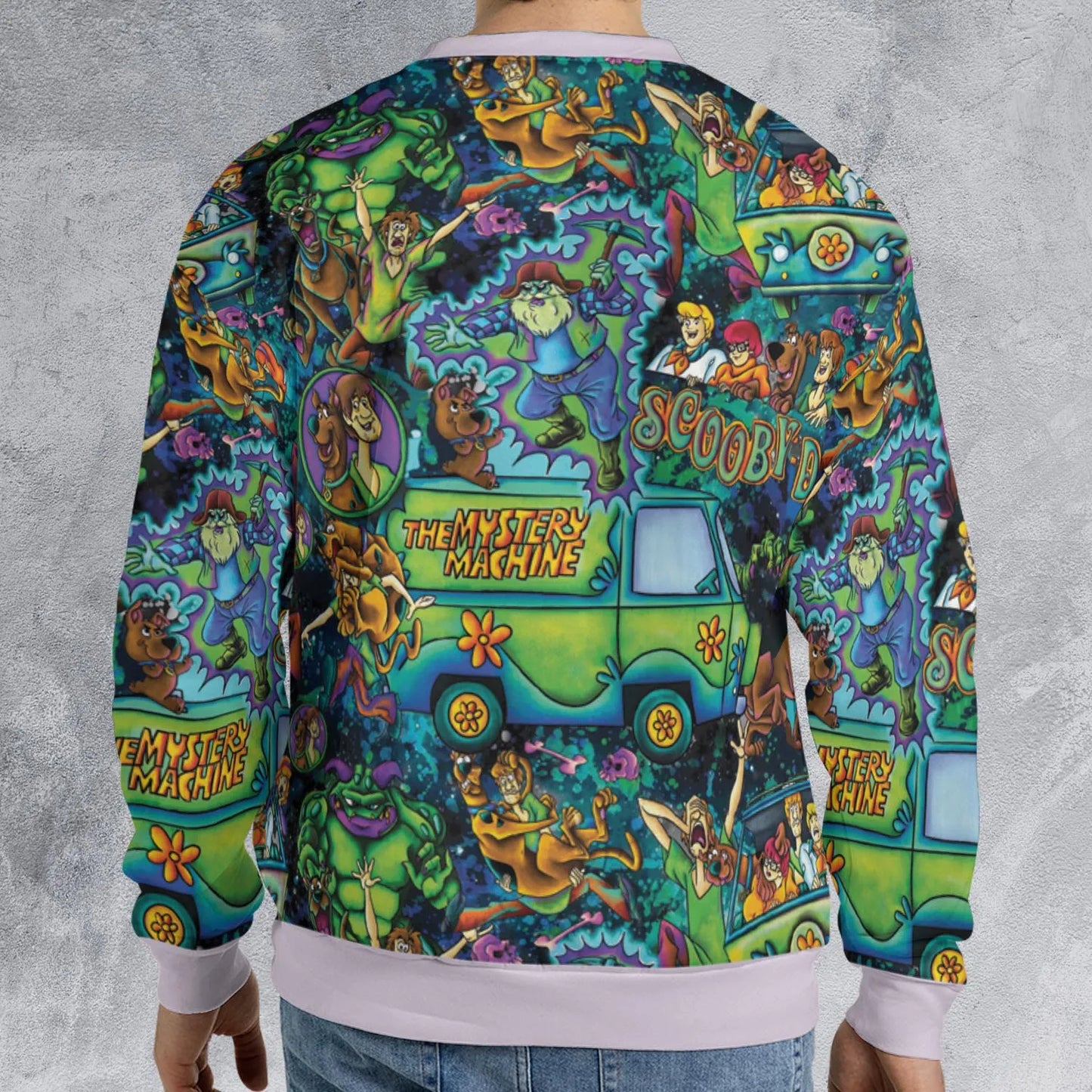 All-over Print Sweatshirt - 3Z9BNWMN