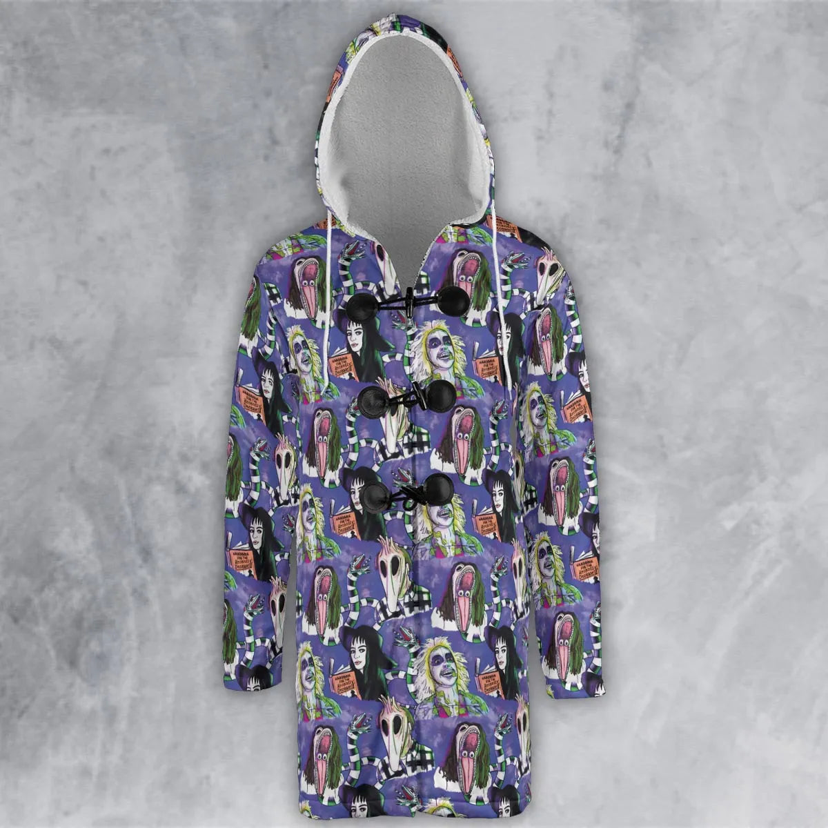 Hooded Cloak Coat - HMFSZ86G