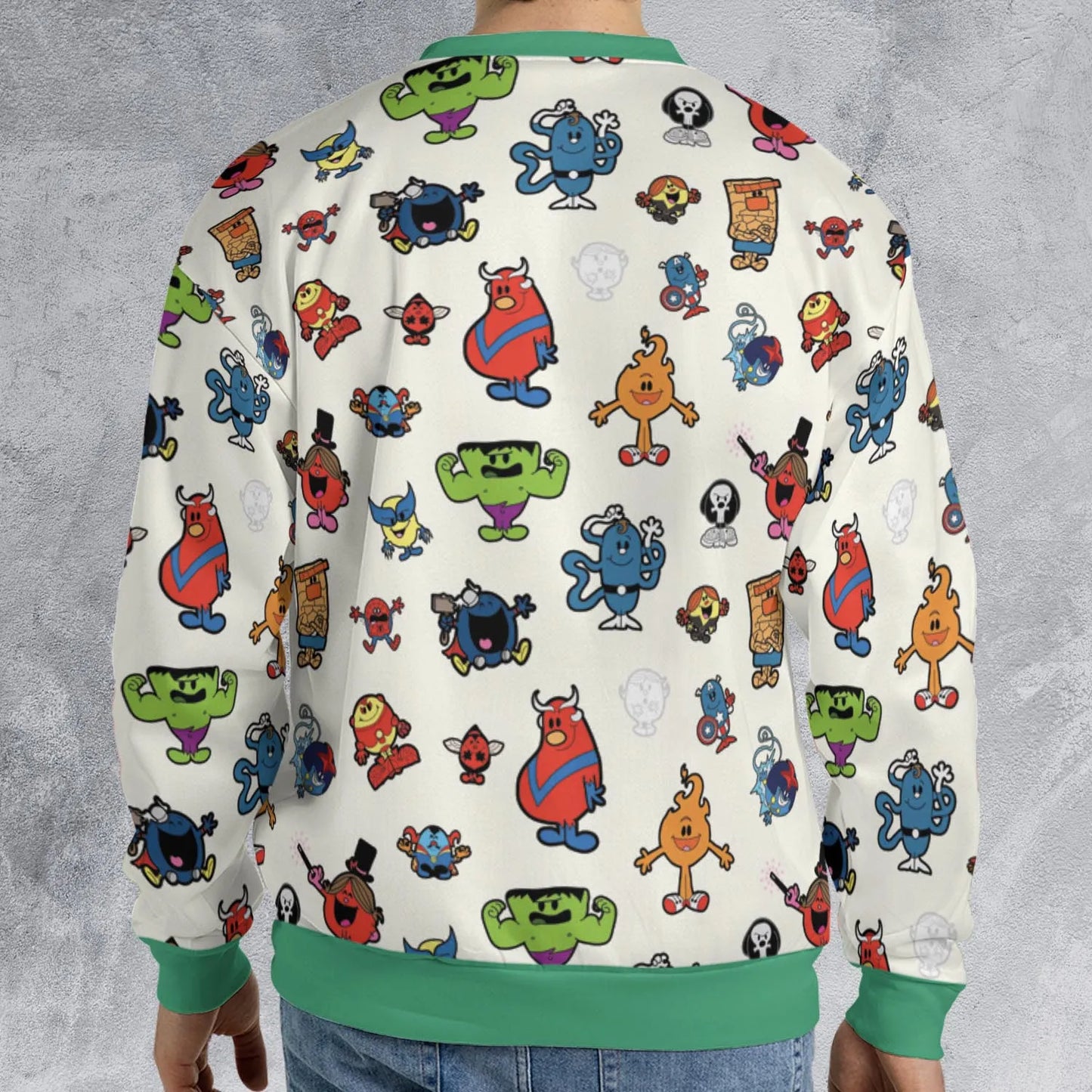 All-over Print Sweatshirt - SW4PJ7DK