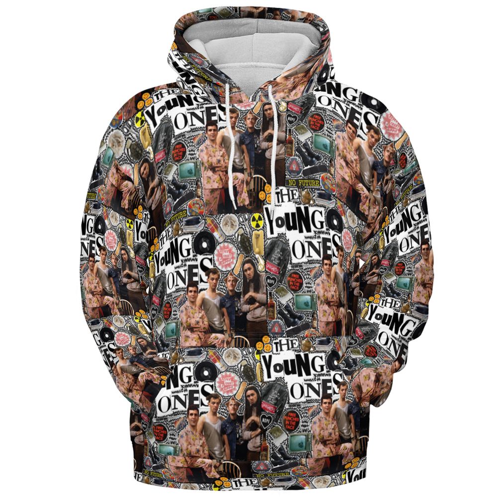 All-over Print Hoodie - 5C4K6F4A -  - 2
