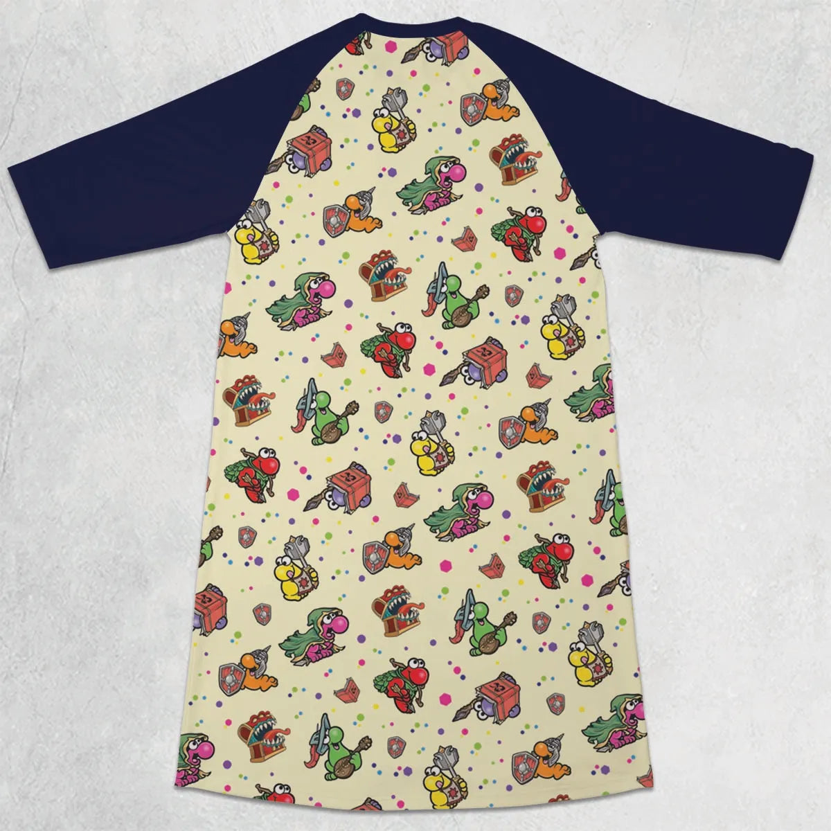 3/4 Sleeve Raglan Dress - G9EUL77C