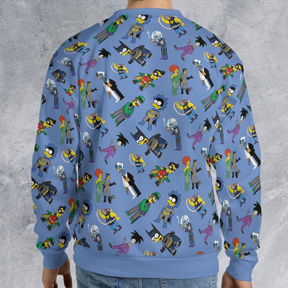 All-over Print Sweatshirt - SS6H6XXR -  - 2