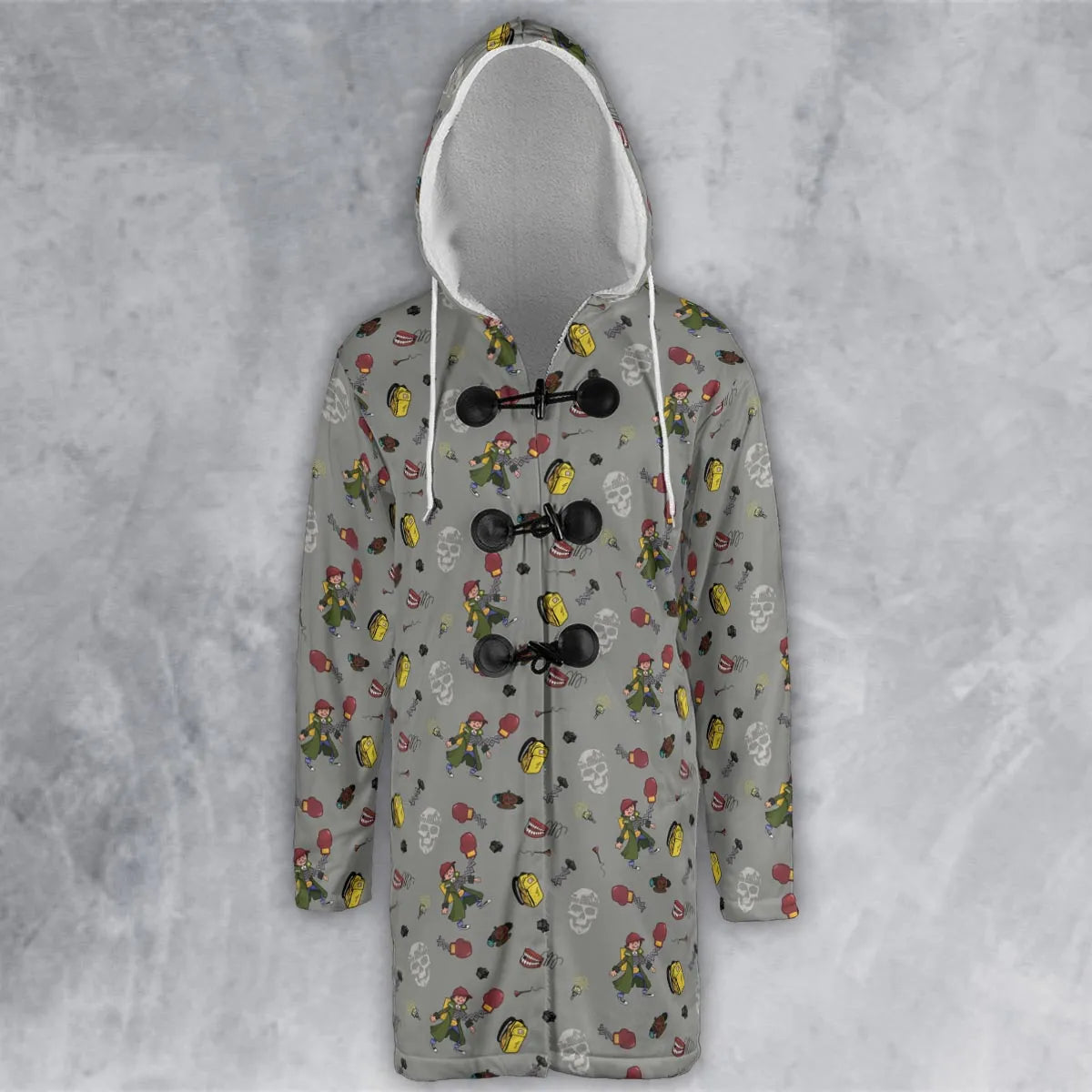 Hooded Cloak Coat - SUNECMC7