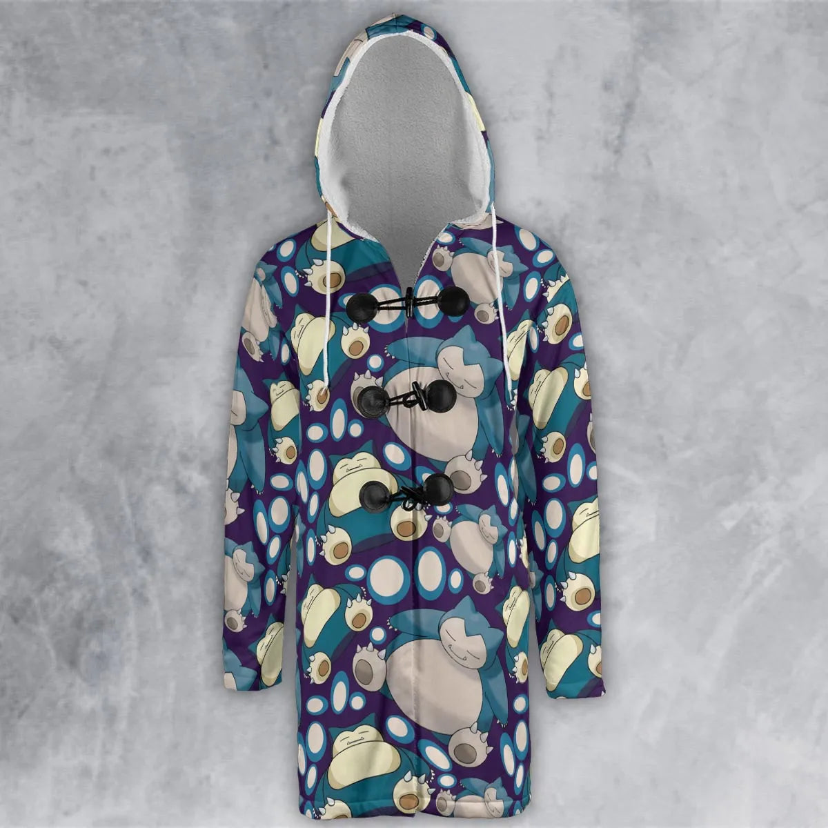 Hooded Cloak Coat - VK5MQVZU