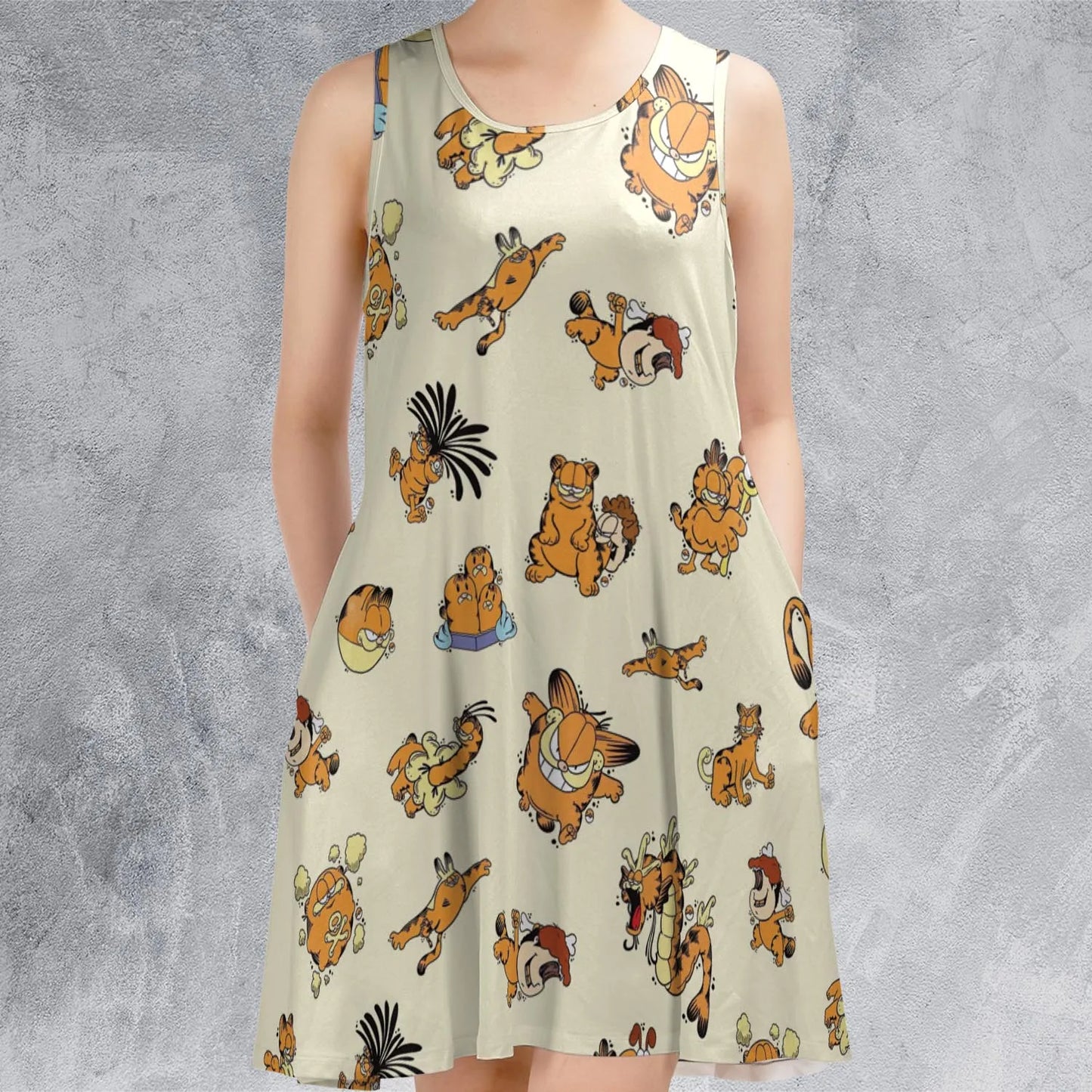 Sleeveless Dress - M6S459UP