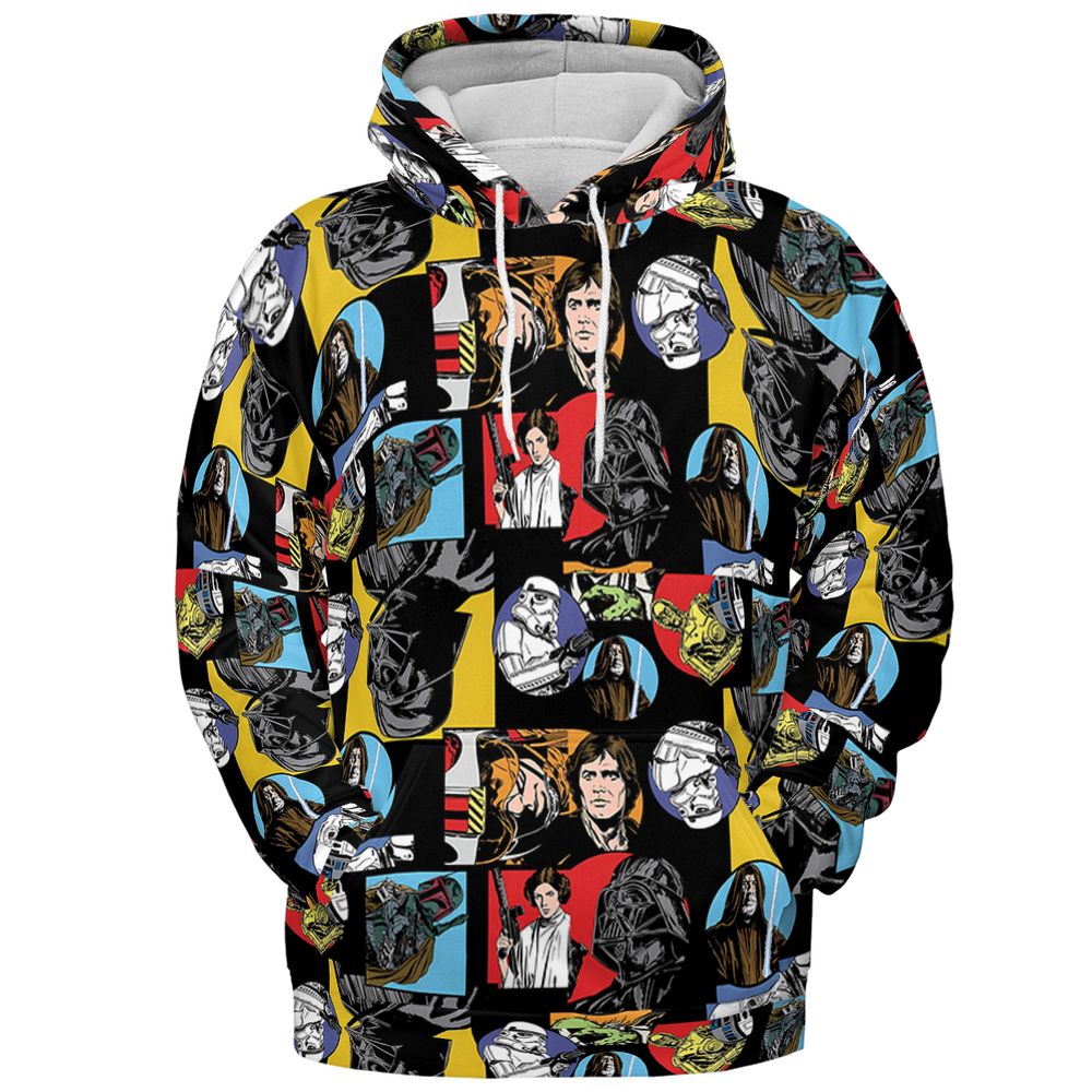 All-over Print Hoodie - 91HGEP7E -  - 2