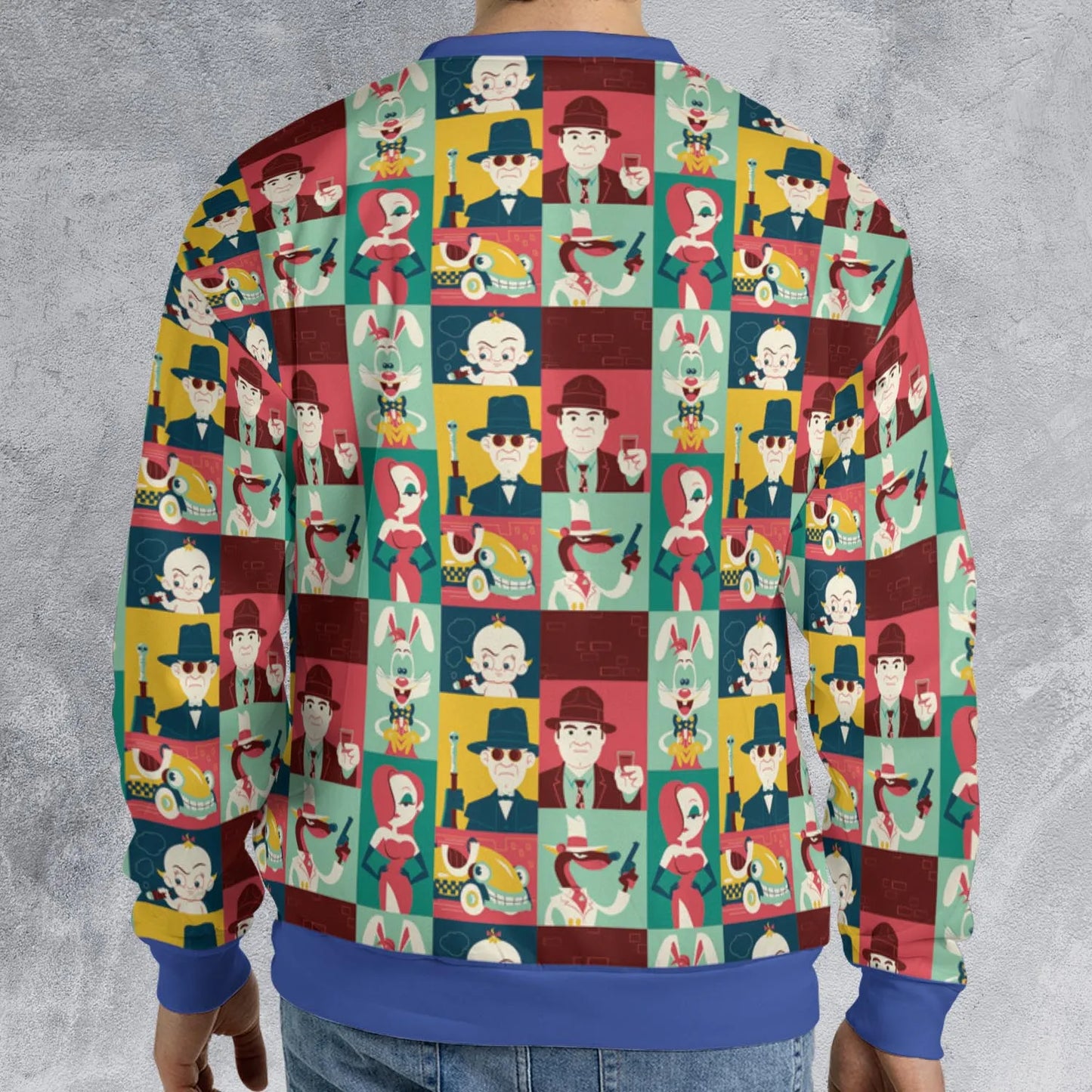 All-over Print Sweatshirt - LJBXQNGZ