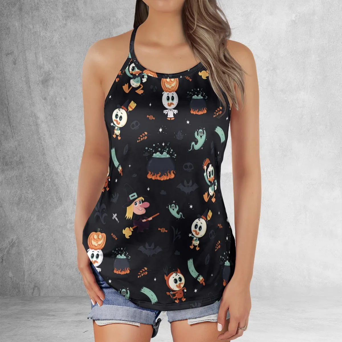 Criss Cross Tank Top - T1XQ5ZGX