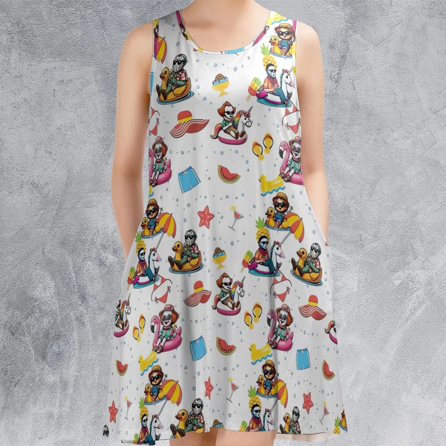 Sleeveless Dress - PMTD5BQQ
