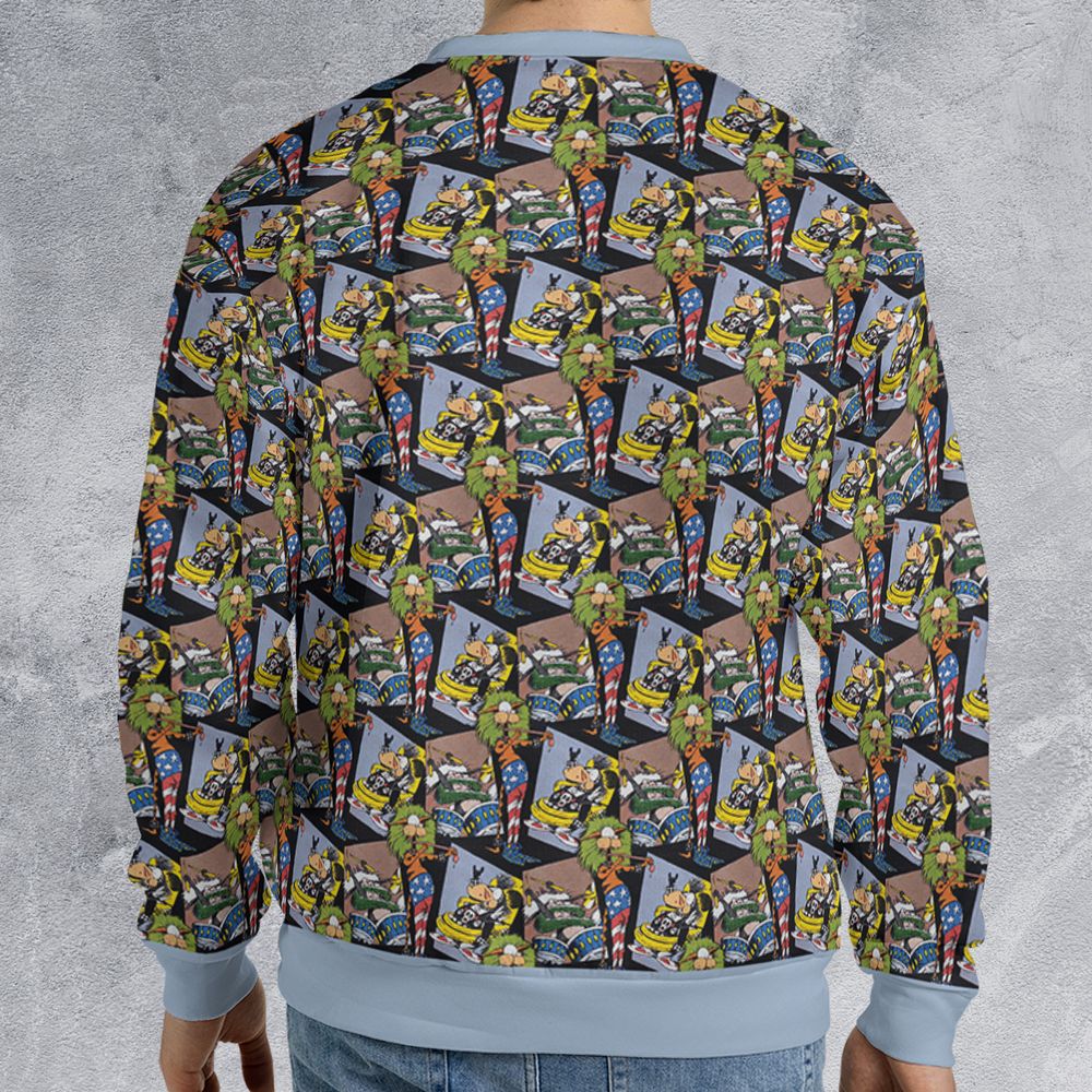 All-over Print Sweatshirt - 65S6SUZ6 -  - 2
