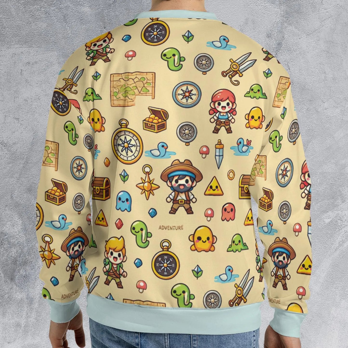 All-over Print Sweatshirt - ENFGB6FY