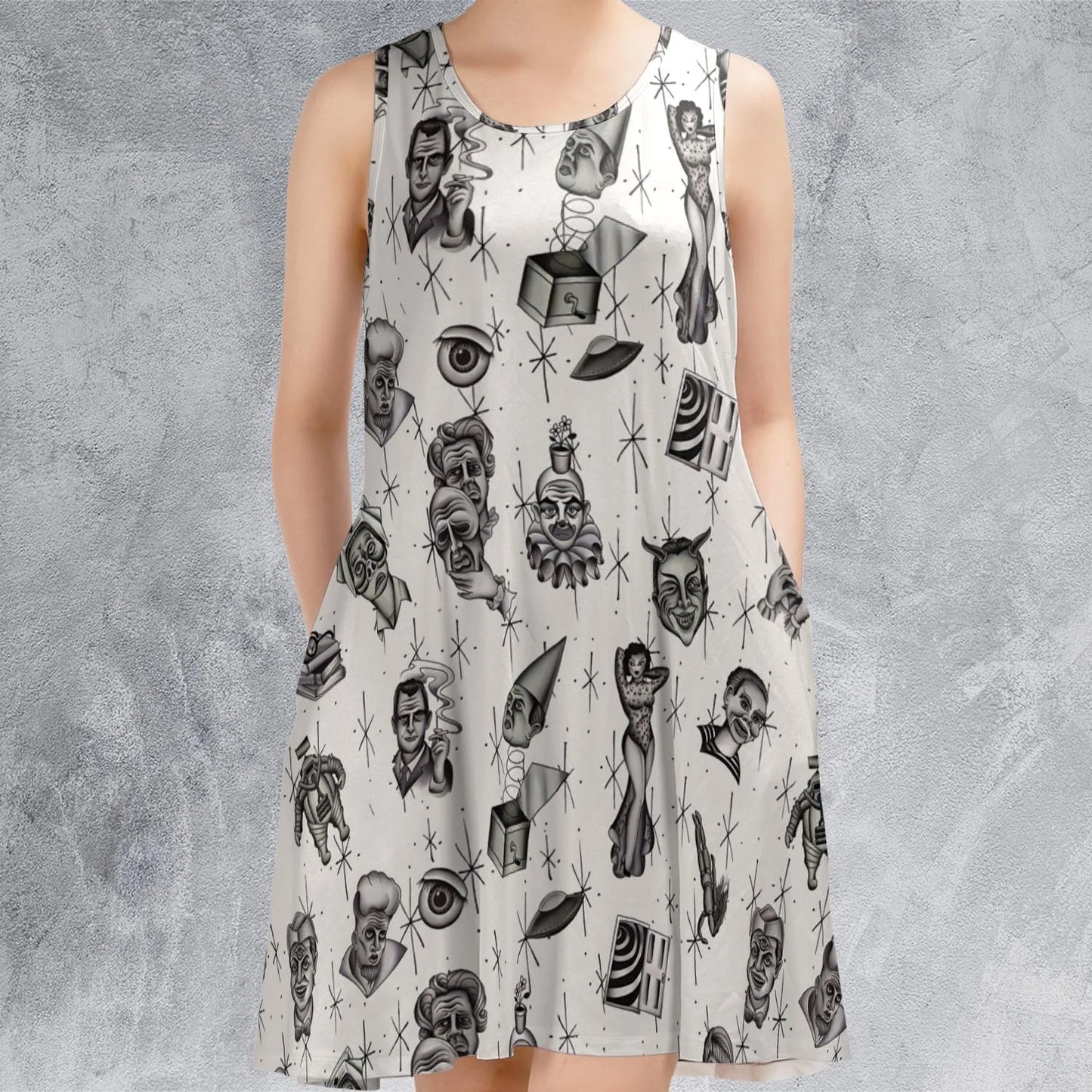 Sleeveless Dress - 4QY6V6J1