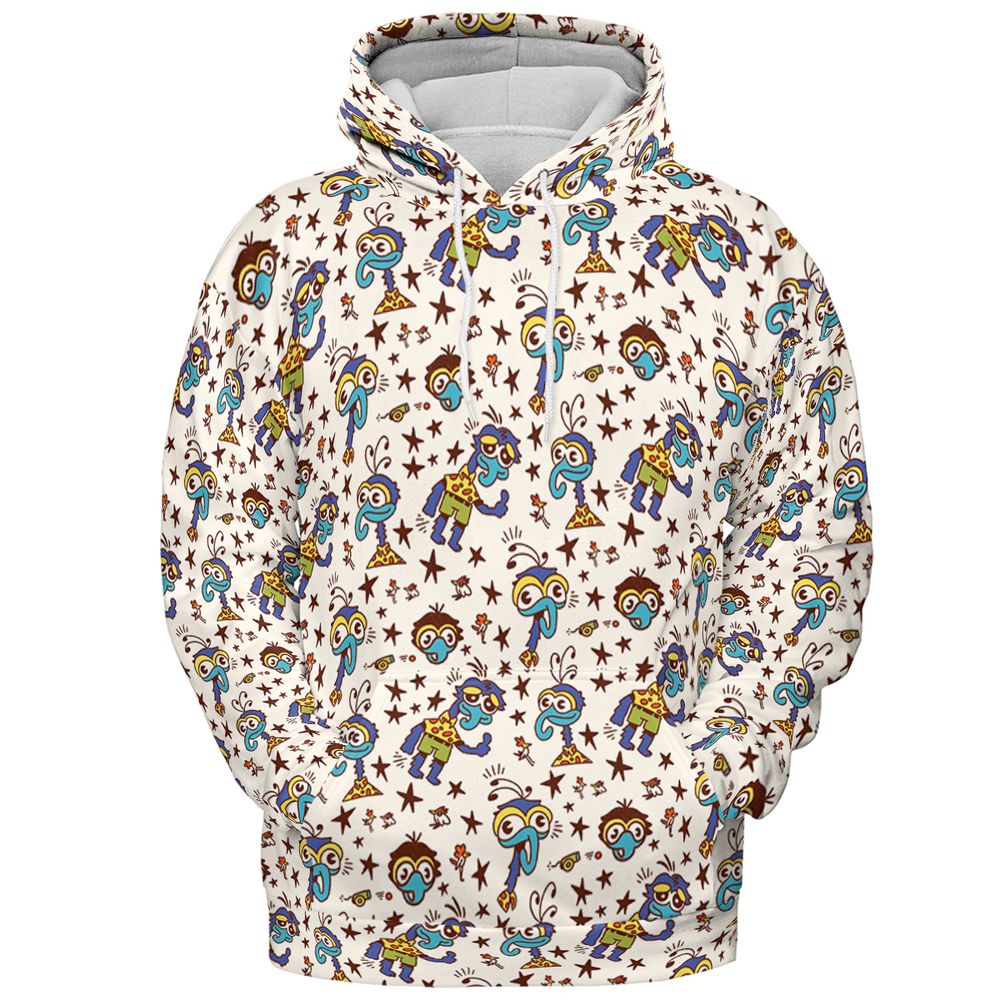 All-over Print Hoodie - R6ABMJVU -  - 2