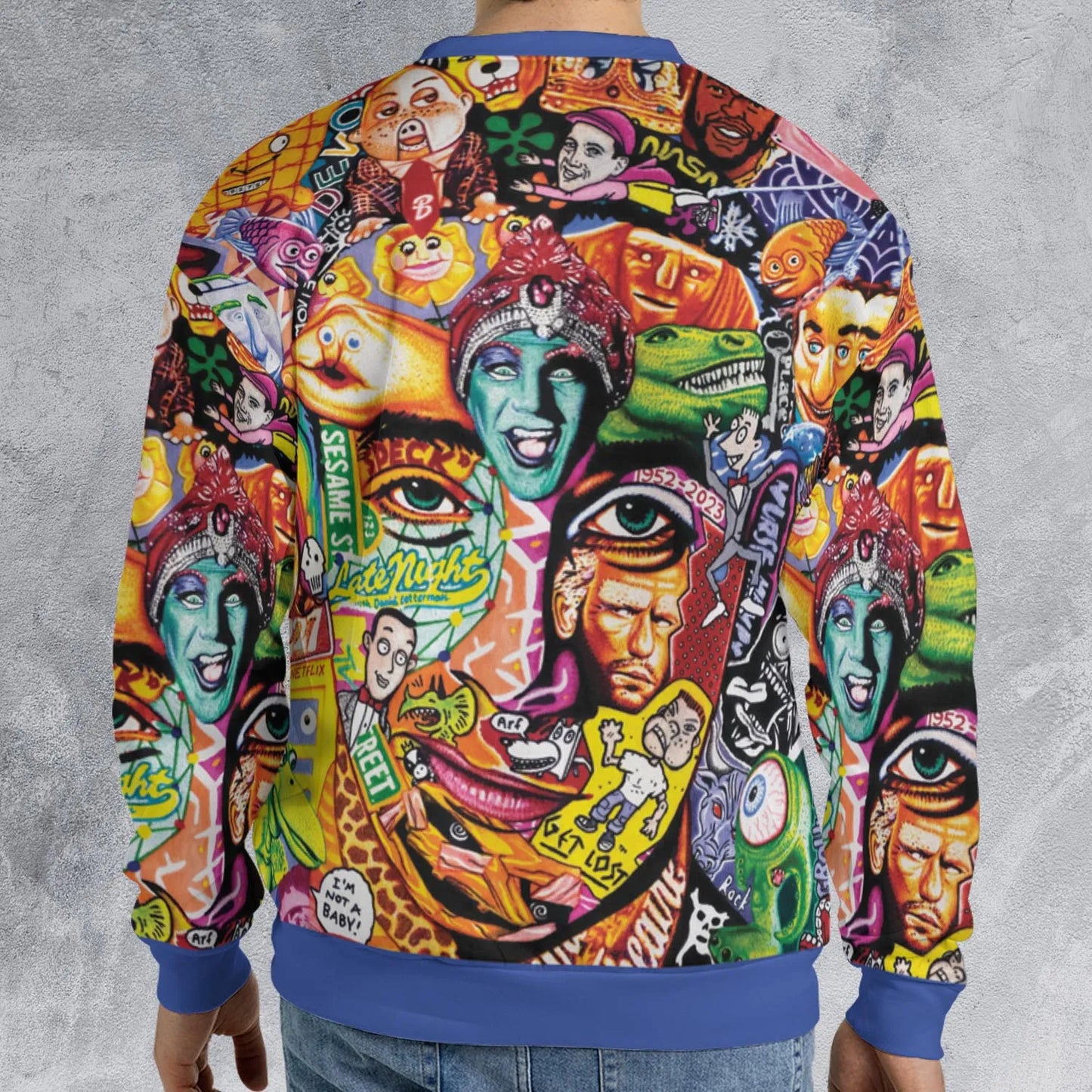 All-over Print Sweatshirt - 1GXSQQPD