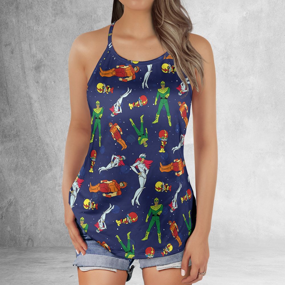 Criss Cross Tank Top - XKUFXZAB -  - 2
