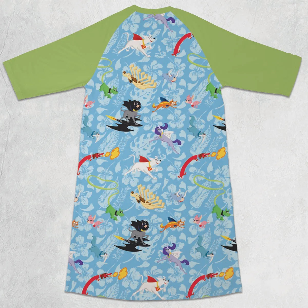 3/4 Sleeve Raglan Dress - B4MZ3L31