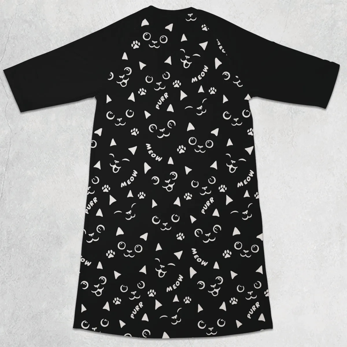3/4 Sleeve Raglan Dress - YKRFB7M6