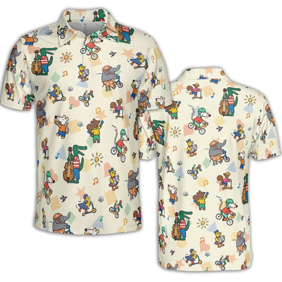 AOP Men/Women Polo Shirt - L6XBZPYZ