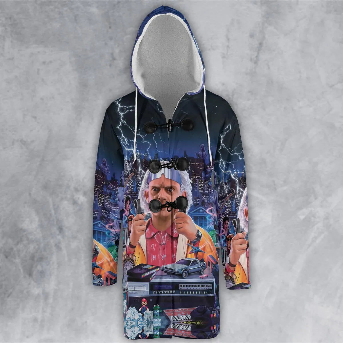 Hooded Cloak Coat - SGT7KY7C