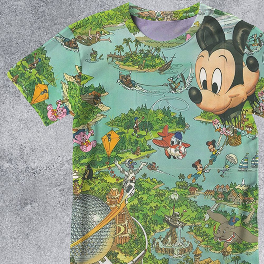 All-Over Print Unisex T-Shirt -  - 2
