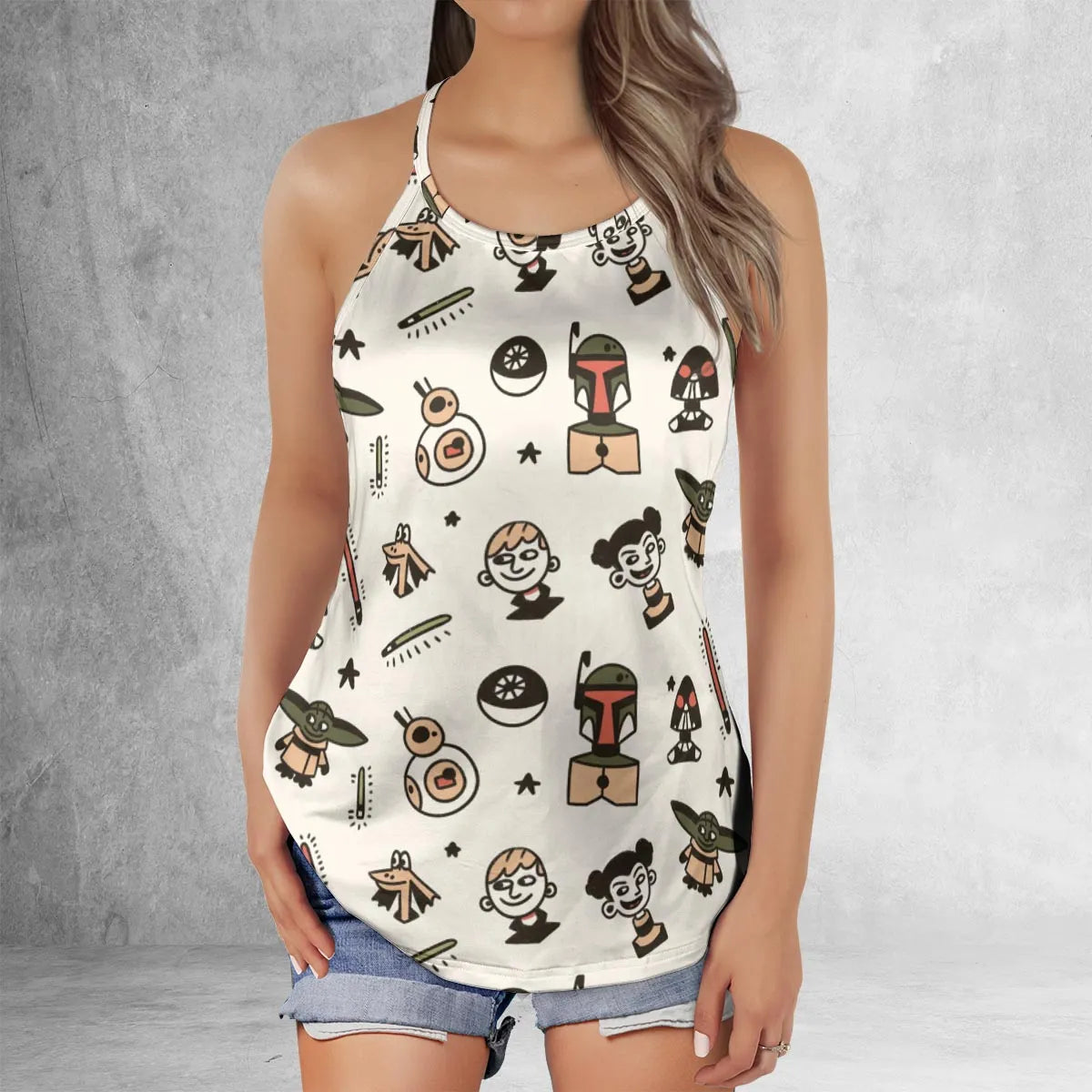 Criss Cross Tank Top - RN5CBU9U