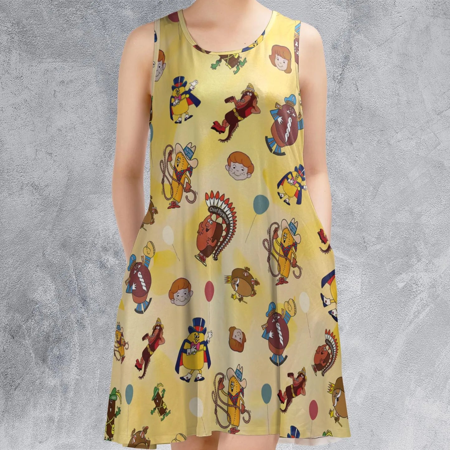 Sleeveless Dress - G1V1NHW5