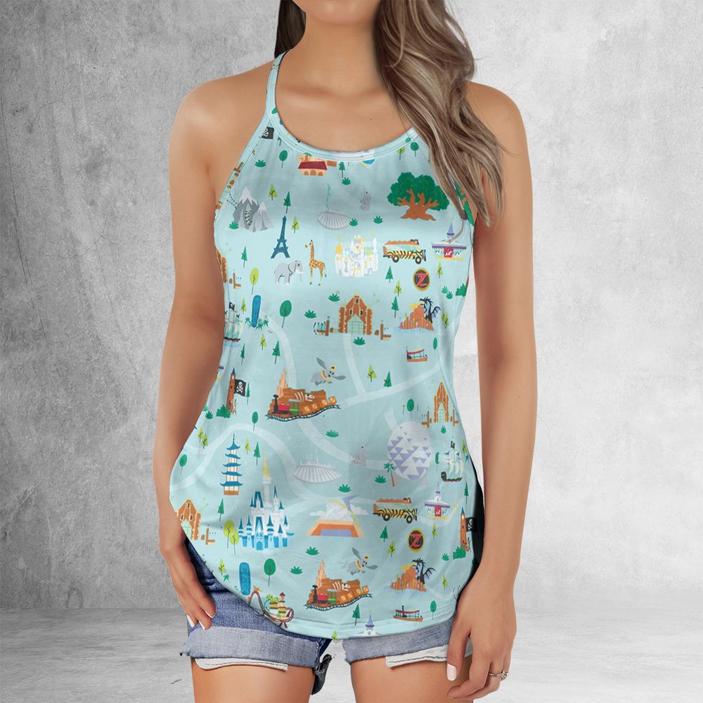 Criss Cross Tank Top - K15Z7R1Z -  - 2