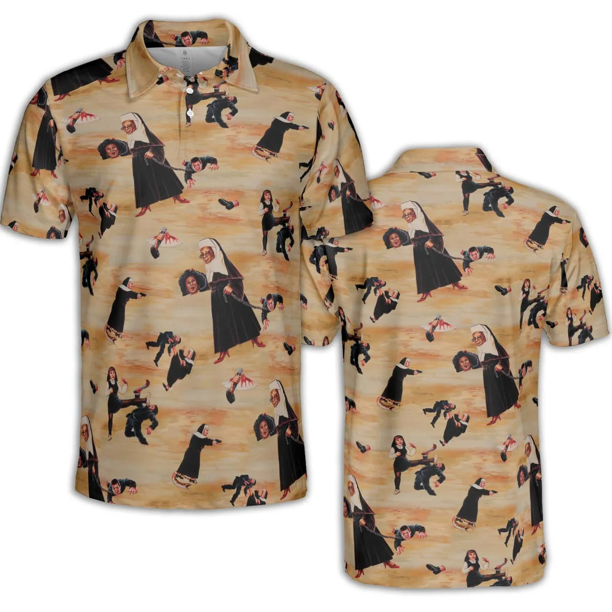 AOP Men/Women Polo Shirt - D3V32FEQ