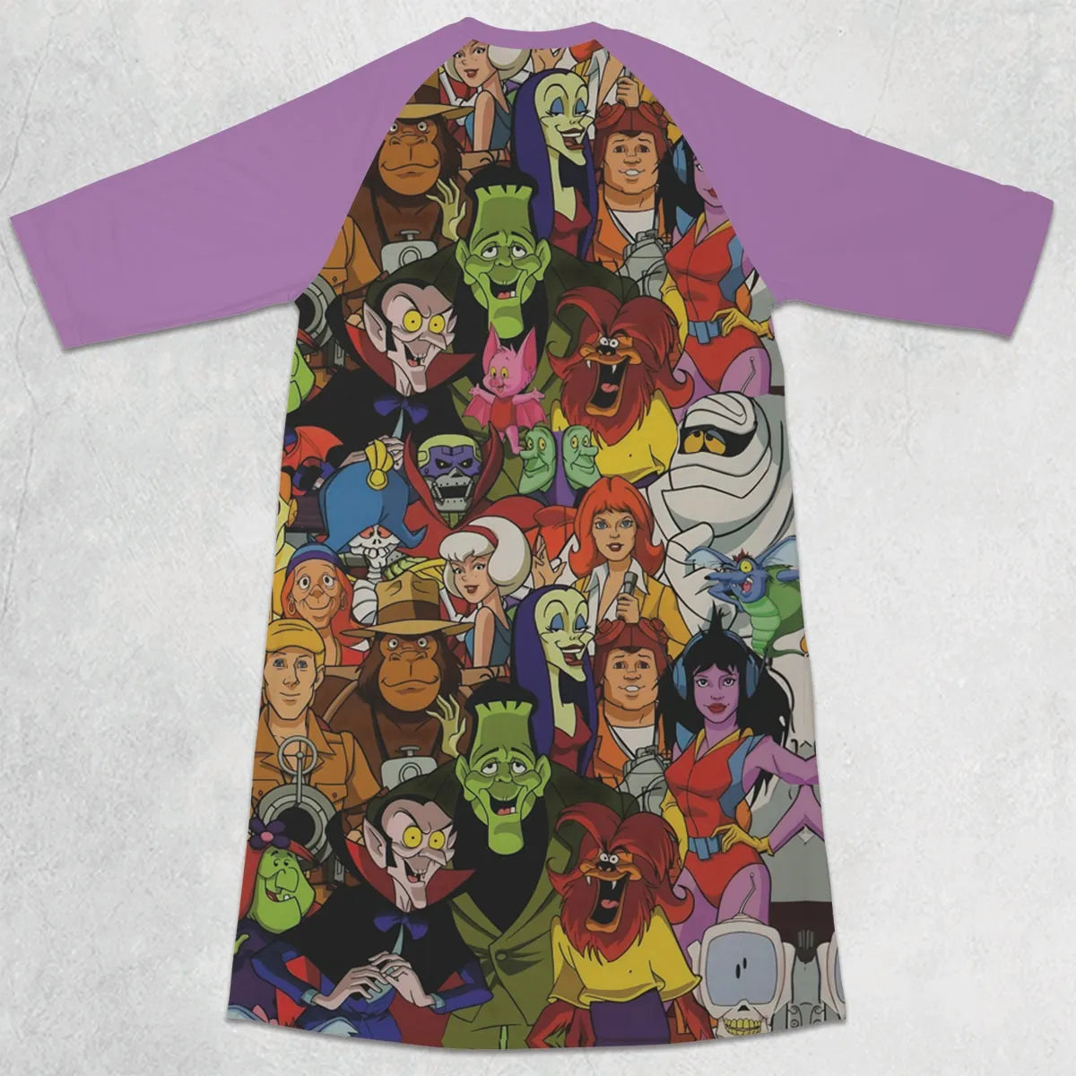 3/4 Sleeve Raglan Dress - X45BZSDY