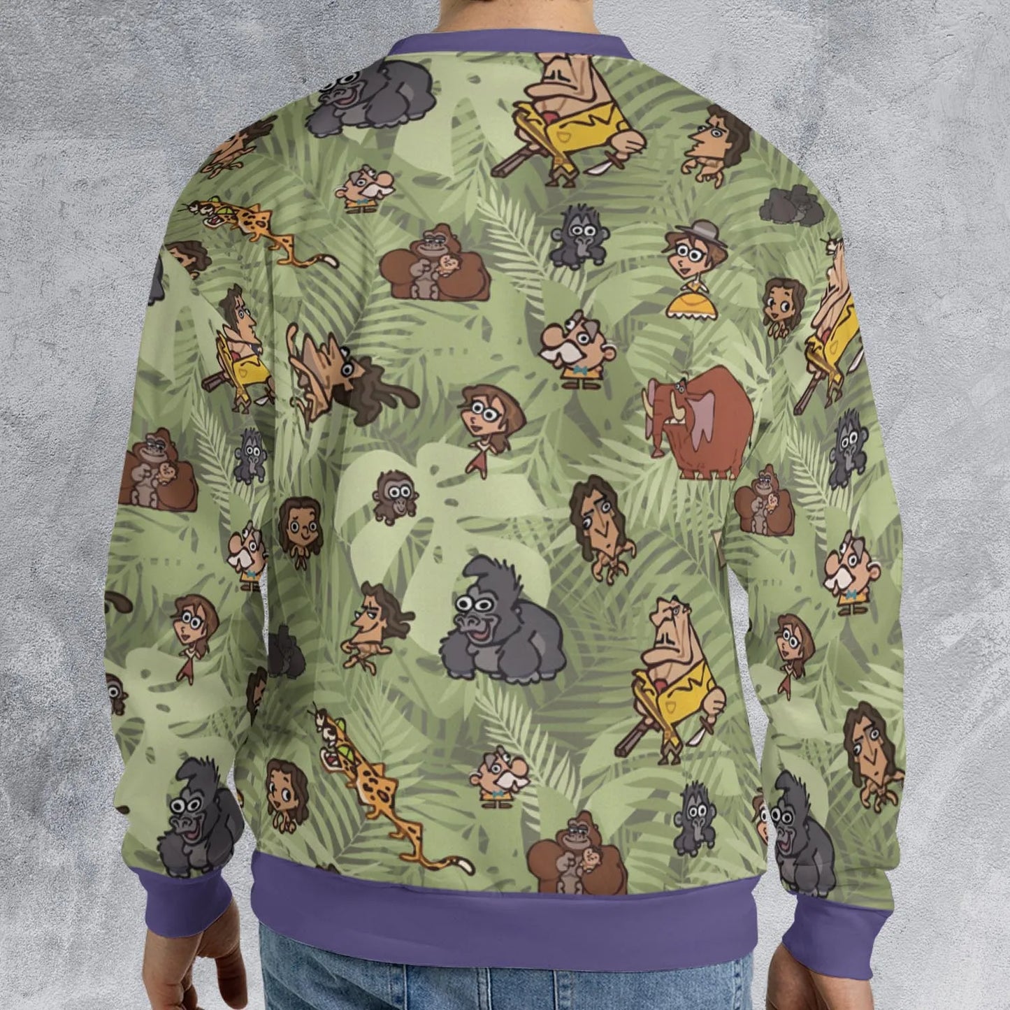 All-over Print Sweatshirt - SUXLXMH6